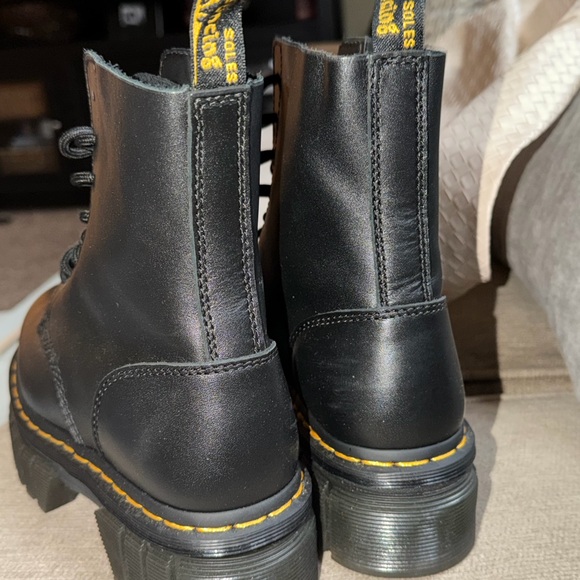 Dr. Martens Black Chunky Sole Boots - Picture 4 of 4